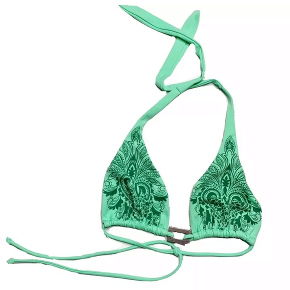 Victoria's Secret Other - Victoria’s Secret Paisley Bikini Top Halter